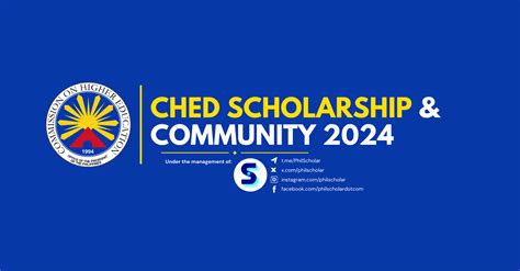 CHED Scholarship 2024 (Nationwide Community) .